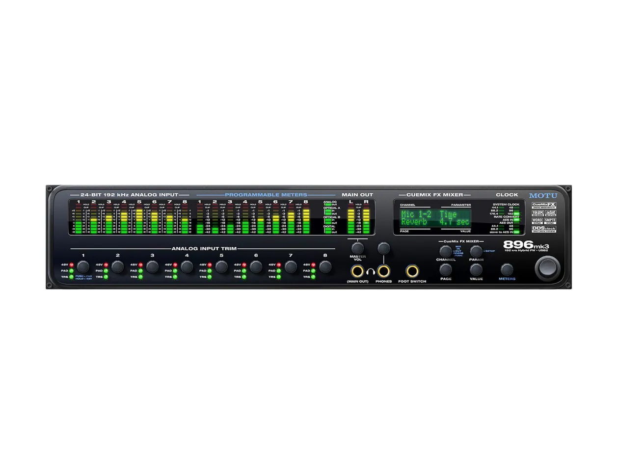 MOTU 896MK3 Hybrid Audio Interface