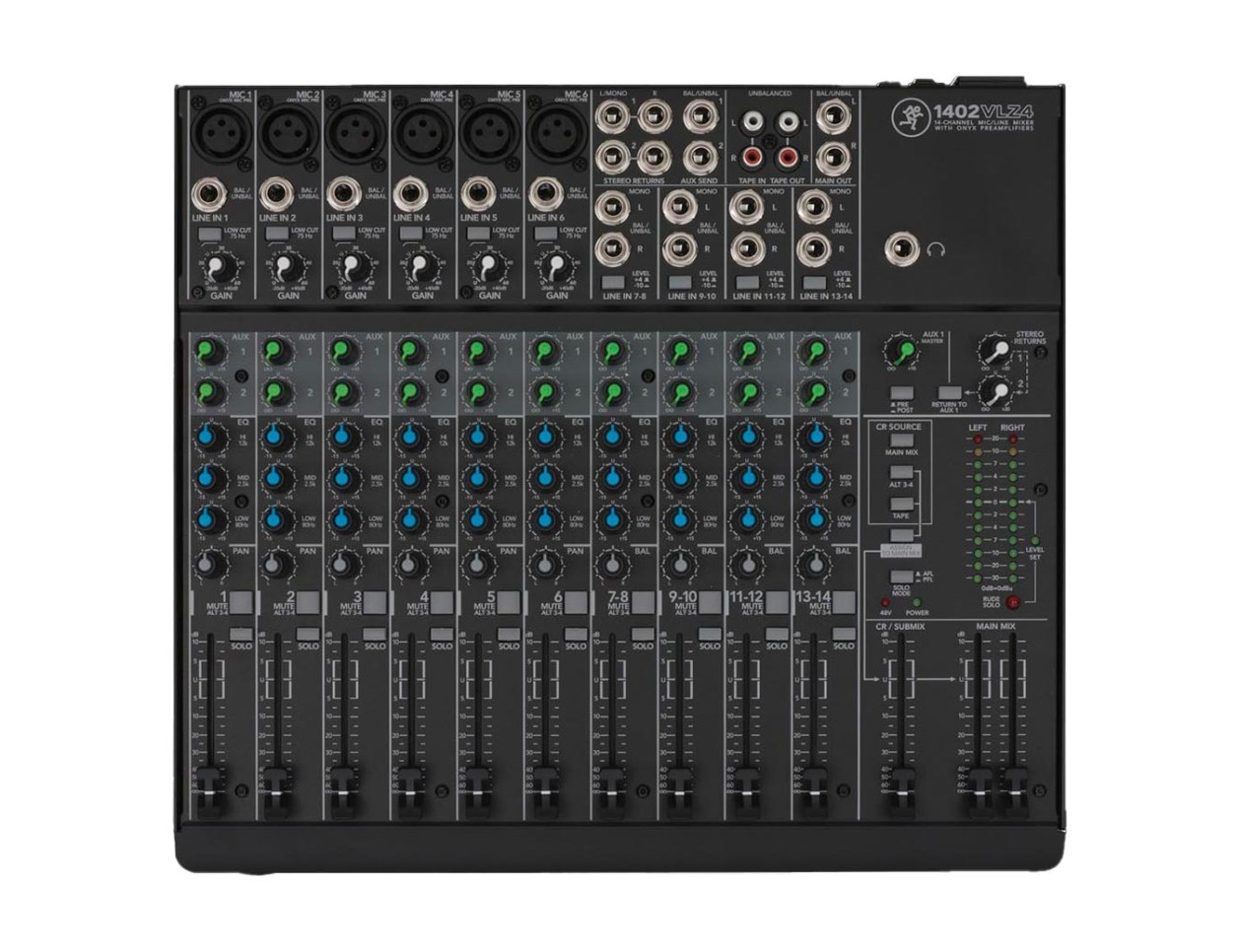 配信機器・PA機器・レコーディング機器 Mackie1402VLZ4 Mackie 1402VLZ4 14-Channel Mixer