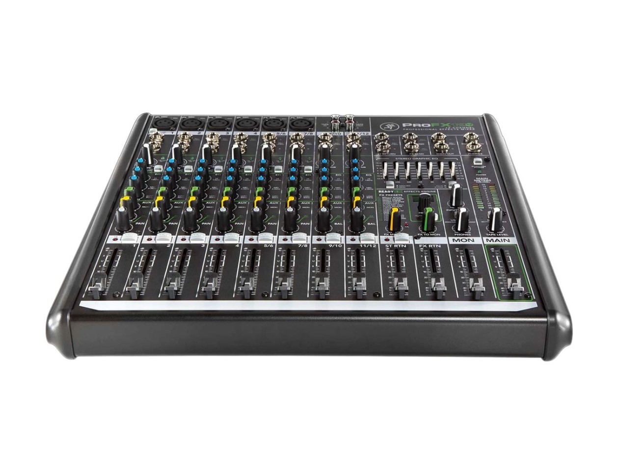 Mackie ProFX12v2 12チャンネルミキサー Mackie ProFX12v2 12-Channel Mixer + Effects