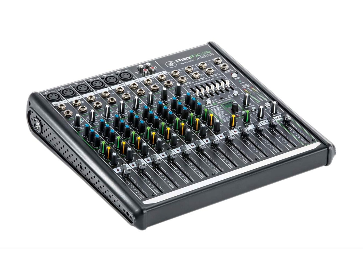Mackie ProFX12v2 12チャンネルミキサー Mackie ProFX12v2 12-Channel Mixer + Effects