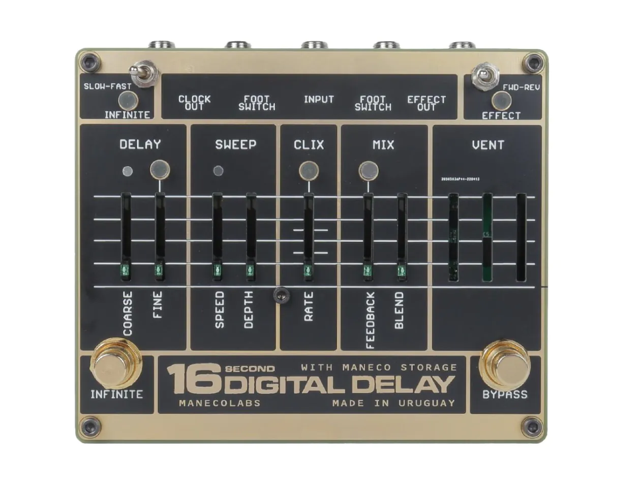 Maneco Labs Sixteen Seconds Delay Reissue