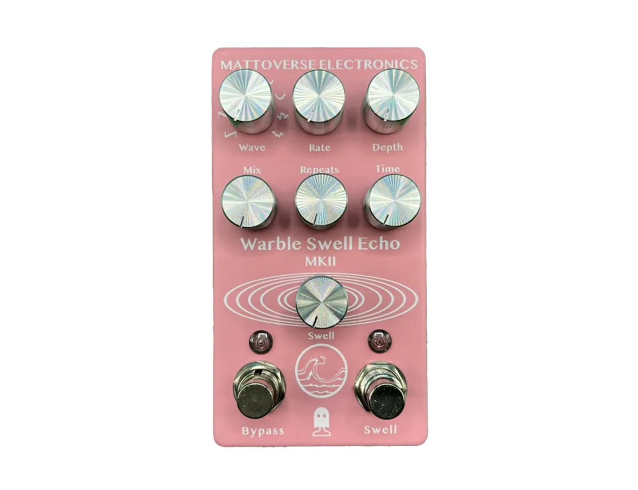 Mattoverse Warble Swell Echo MKII Delay (Pink)