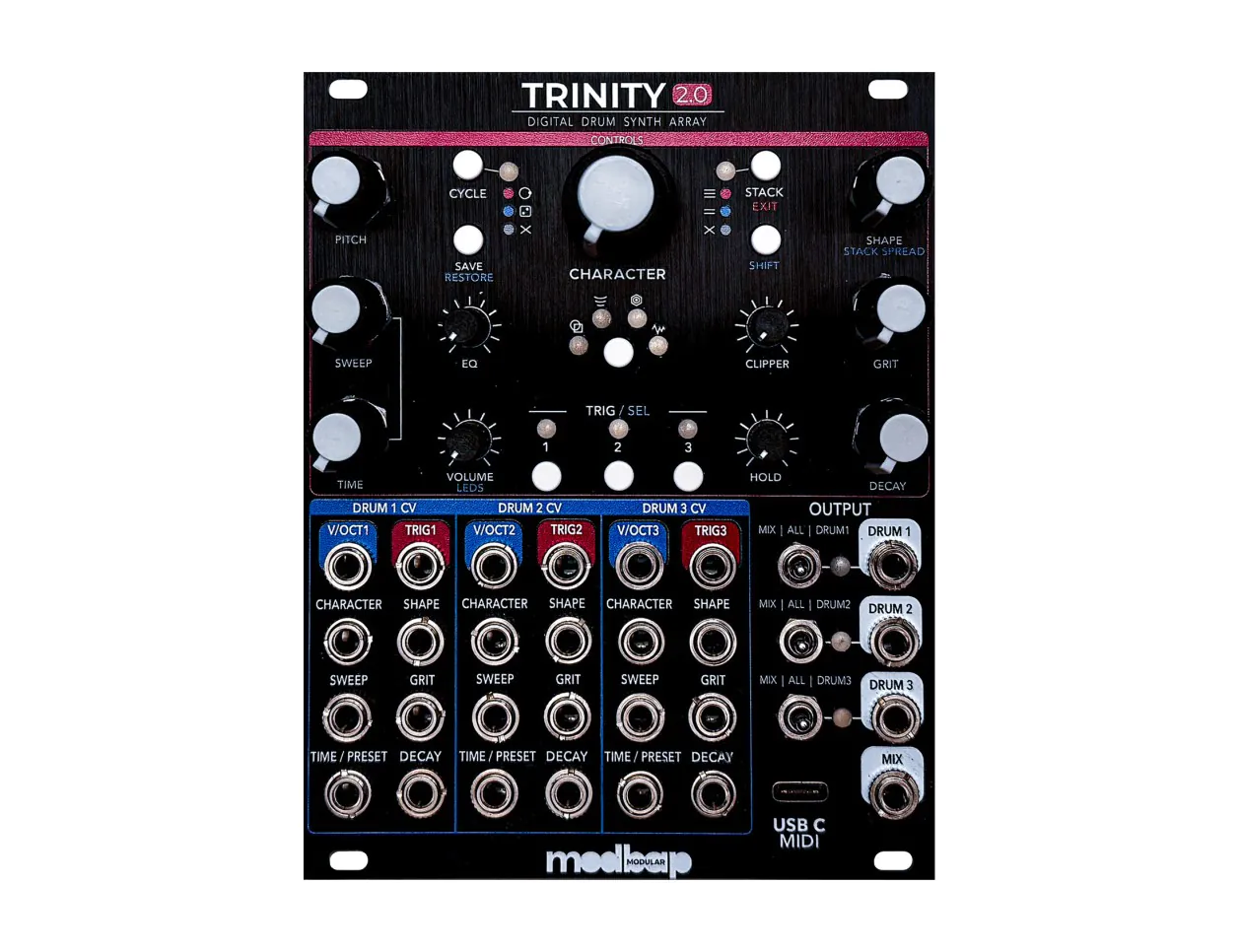 Modbap Modular Trinity 2.0 Digital Drum Array