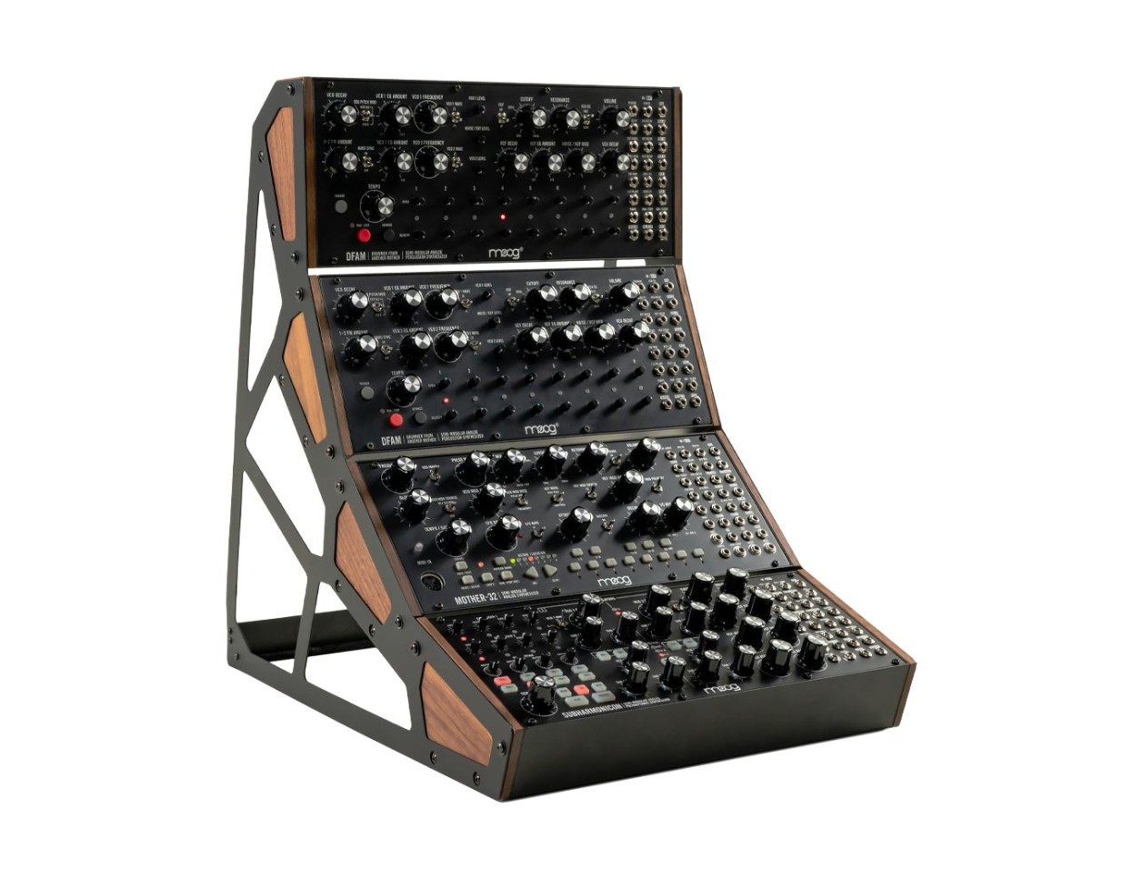 Moog 4-Tier Rack Kit Eurorack Case