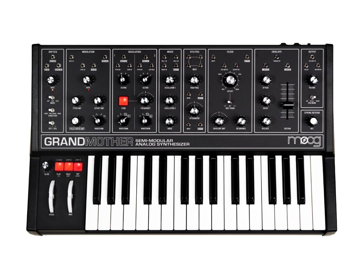 鍵盤楽器 Moog GRANDMOTHER Dark Moog Grandmother Dark Analog Keyboard Synthesizer