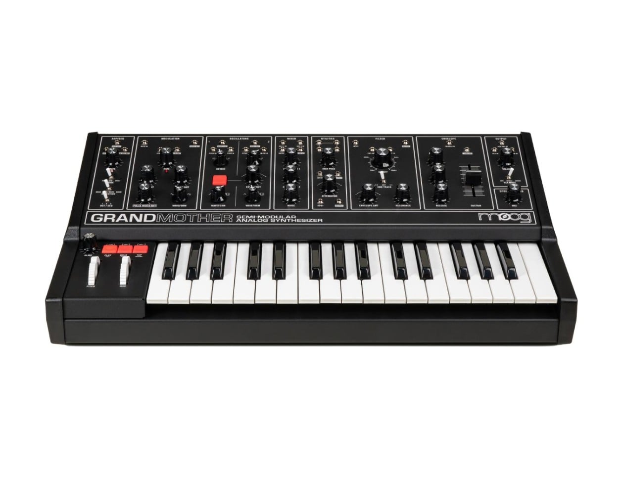 Moog Grandmother Dark Analog Keyboard Synthesizer