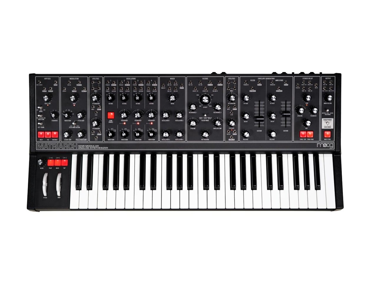 Moog Matriarch Dark Analog Keyboard Synthesizer