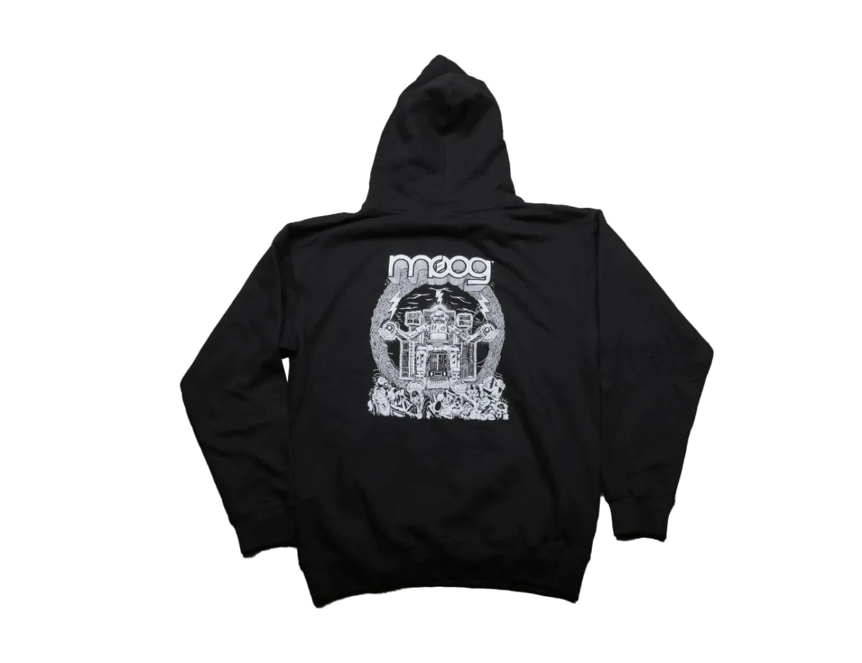 Moog Robot Pullover Hoodie - M
