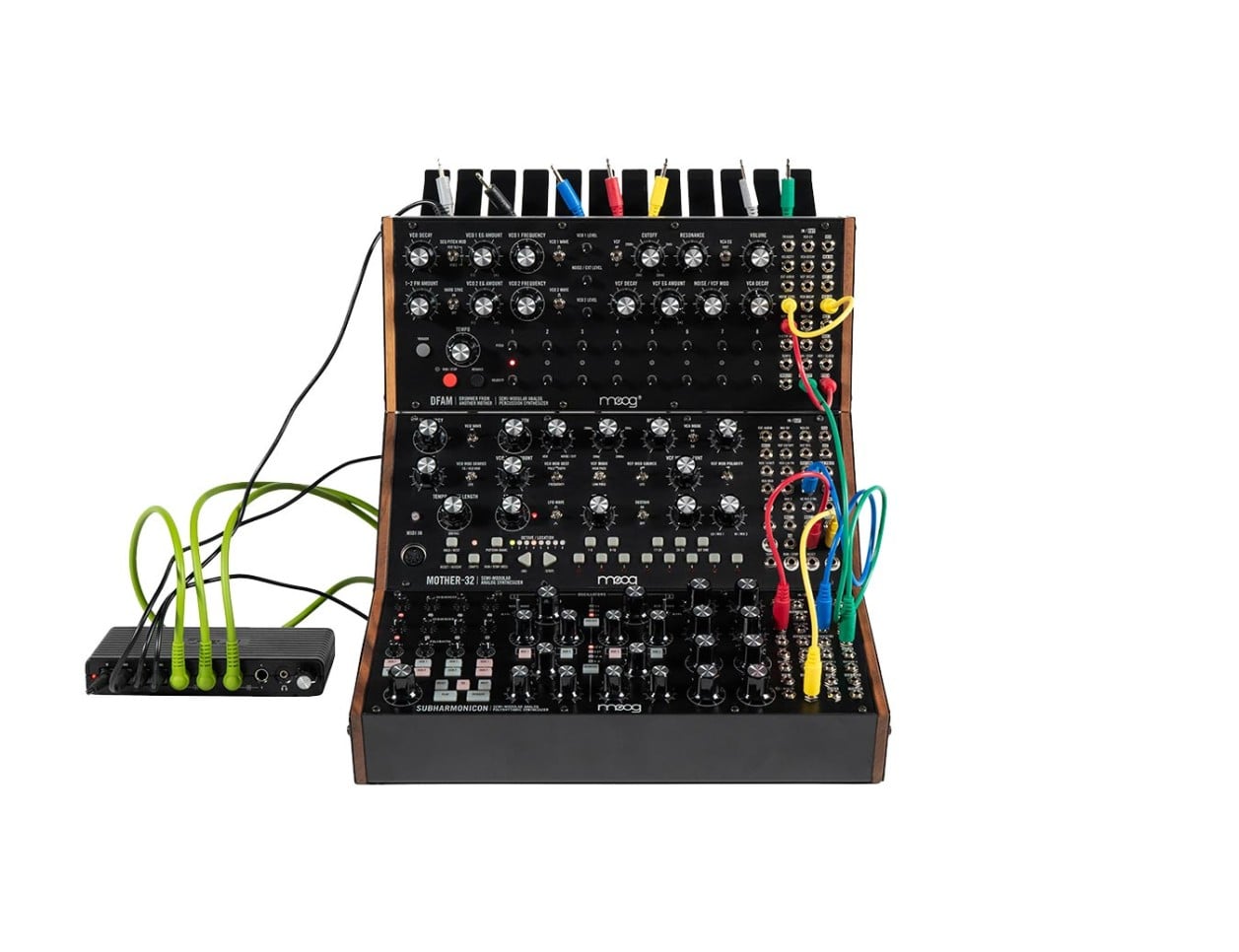 Moog Sound Studio - Mother-32 + DFAM + Subharmonicon