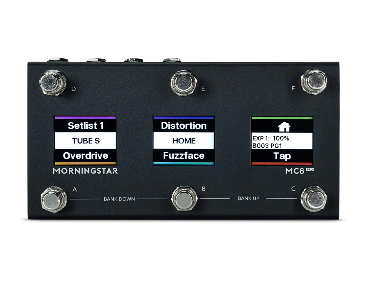 Morningstar MC6 PRO Pedalboard MIDI Controller
