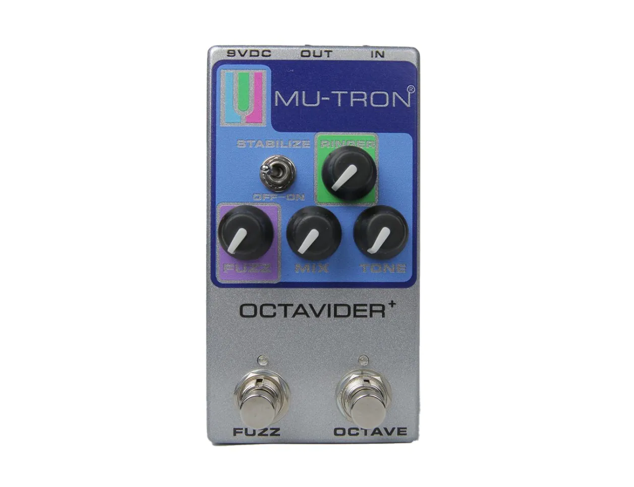 希少 Mu-FX 期 MU-TRON OCTAVE DIVIDER オクターバー Octave Divider Vintage Silver – Musitronics Mu-Tron