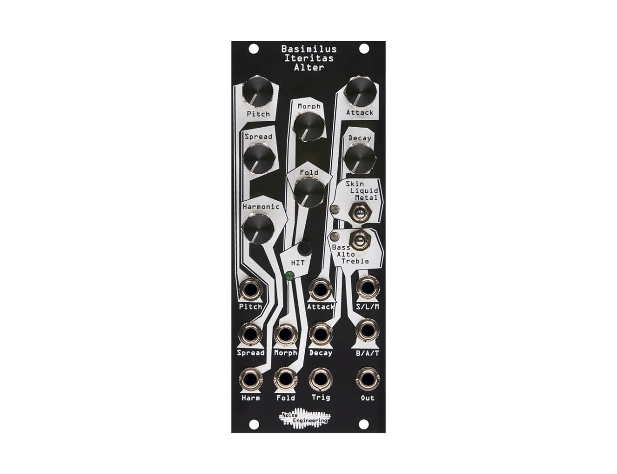 鍵盤楽器 Basimilus Iteritas Alter Noise Engineering Basimilus Iteritas Alter (Black)