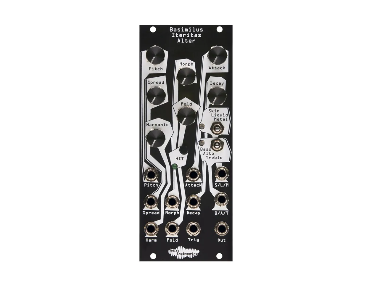 鍵盤楽器 Basimilus Iteritas Alter Noise Engineering Basimilus Iteritas Alter (Black)