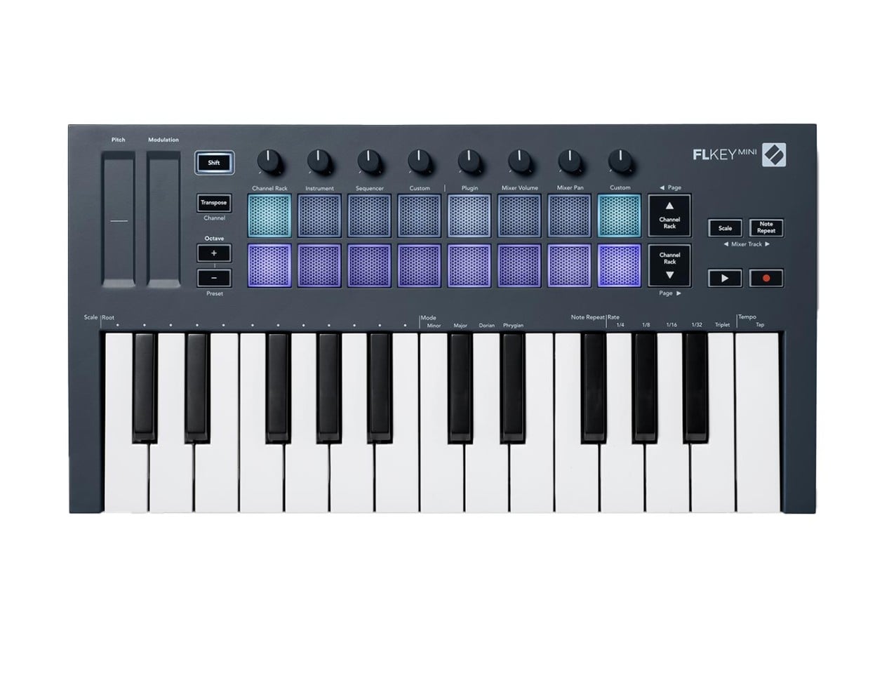 Novation FLkey Mini FL Studio MIDI Keyboard