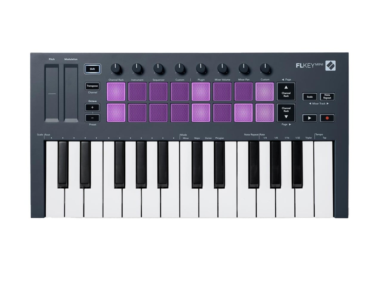 Novation FLKEY Mini MIDIキーボード Novation FLkey Mini FL Studio MIDI Keyboard