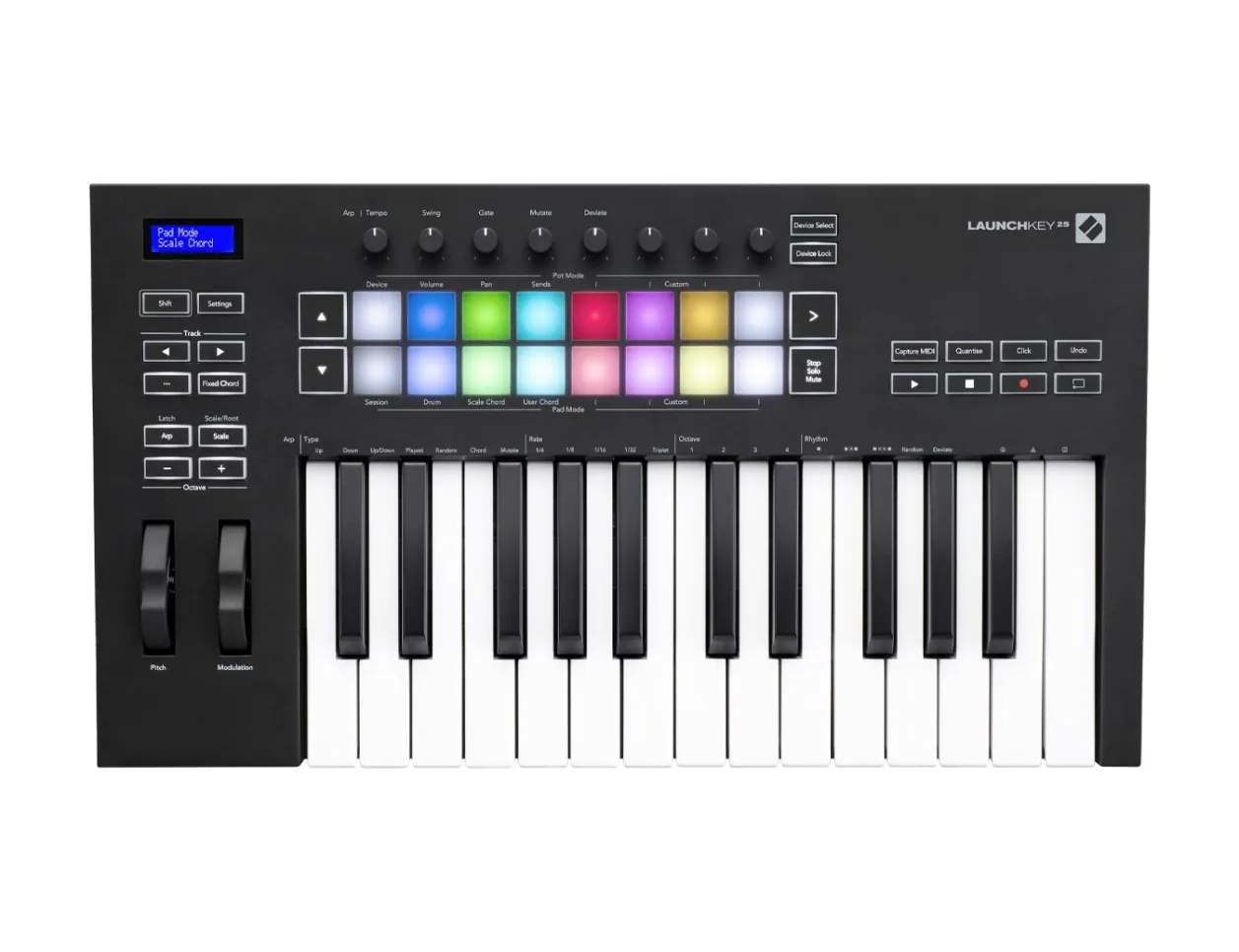 Novation Launchkey 25 Mk3 MIDI Controller Novation Launchkey 25 Mk3 MIDI Controller