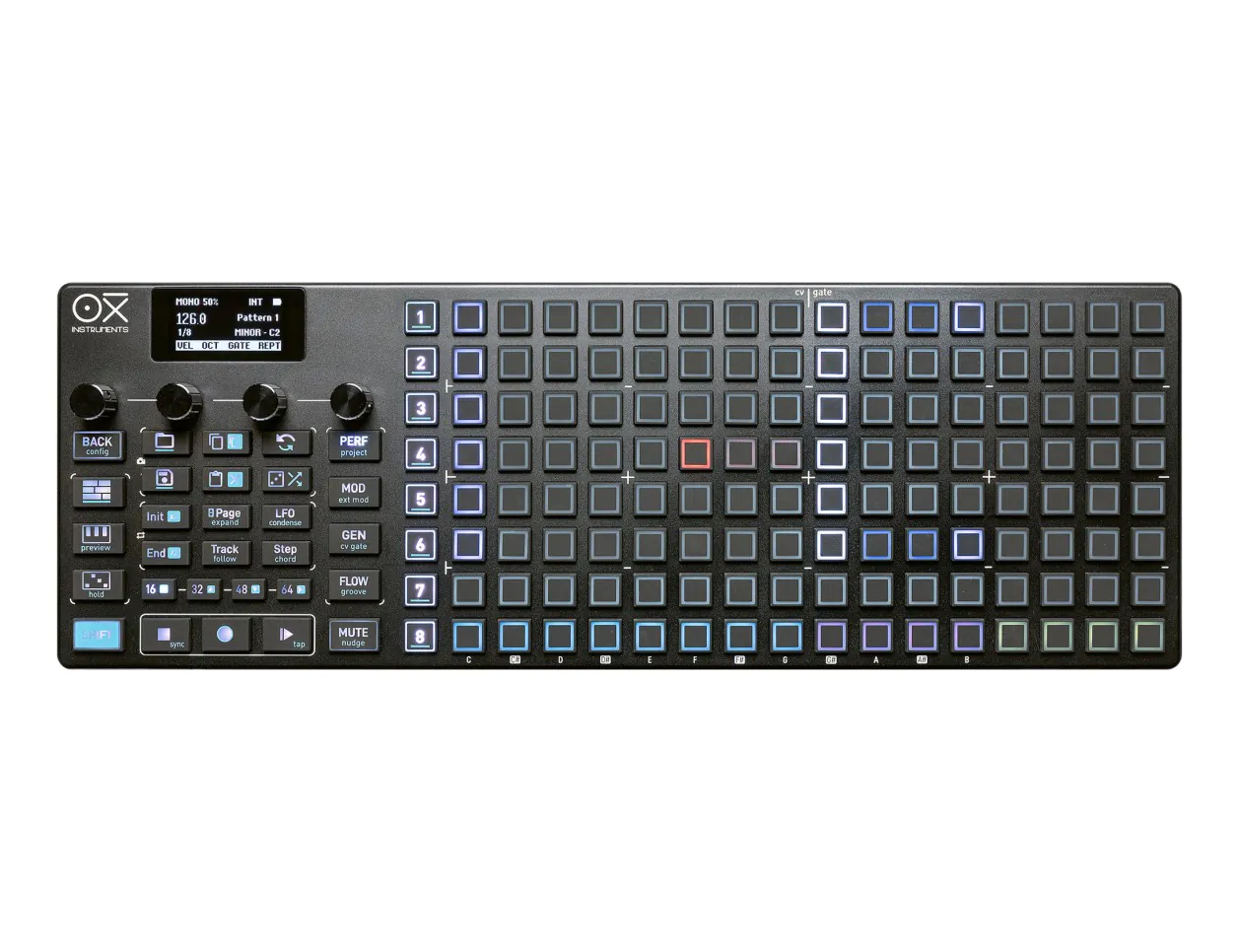 OXI One MK2 MIDI / CV Sequencer (Black)