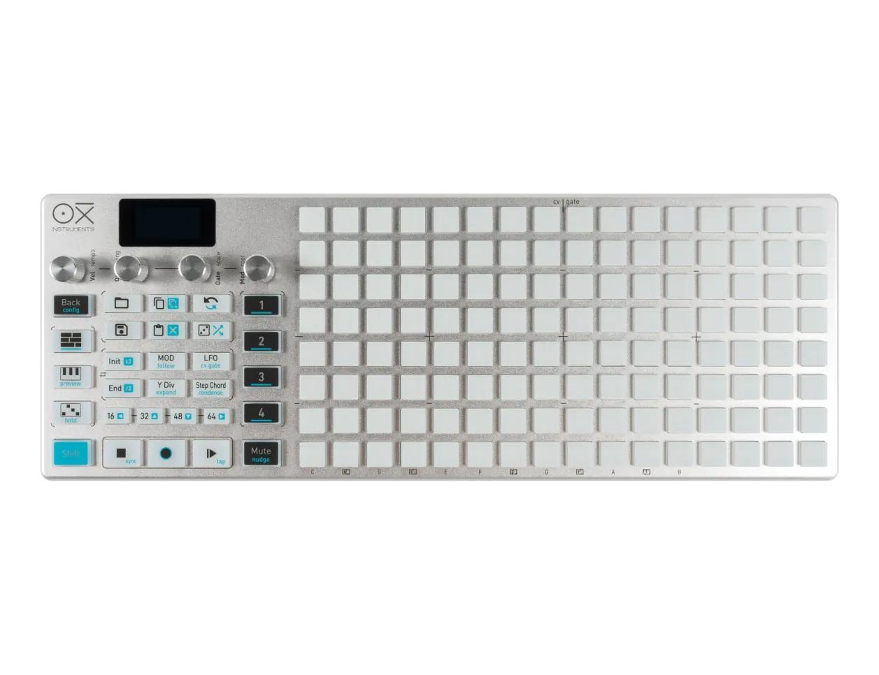 OXI One MIDI / CV Sequencer (Silver Edition)