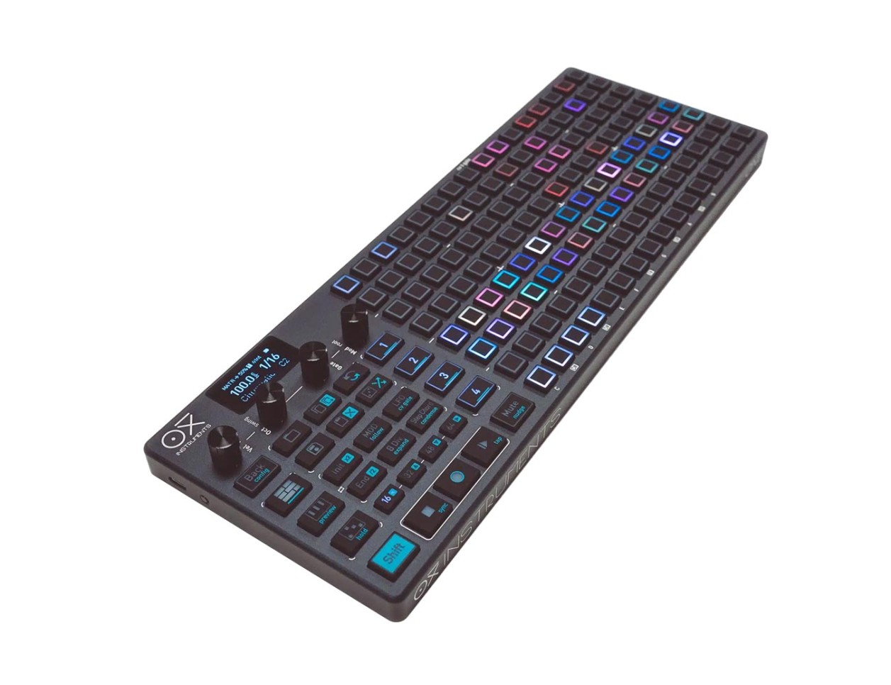 OXI ONE ハードウェアシーケンサー MIDIコントローラー OXI Instruments ONE MIDI / CV Sequencer (Black)