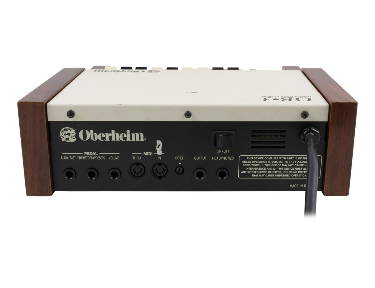 Oberheim OB-3 Drawbar Organ Expander [VINTAGE]