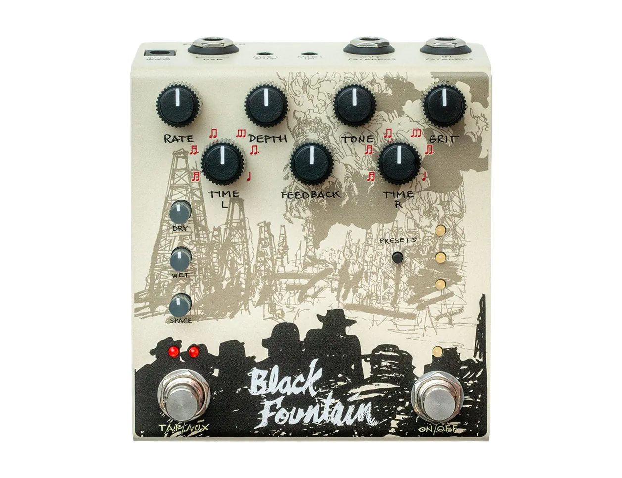 Old Blood Noise Black Fountain Stereo (Cream)