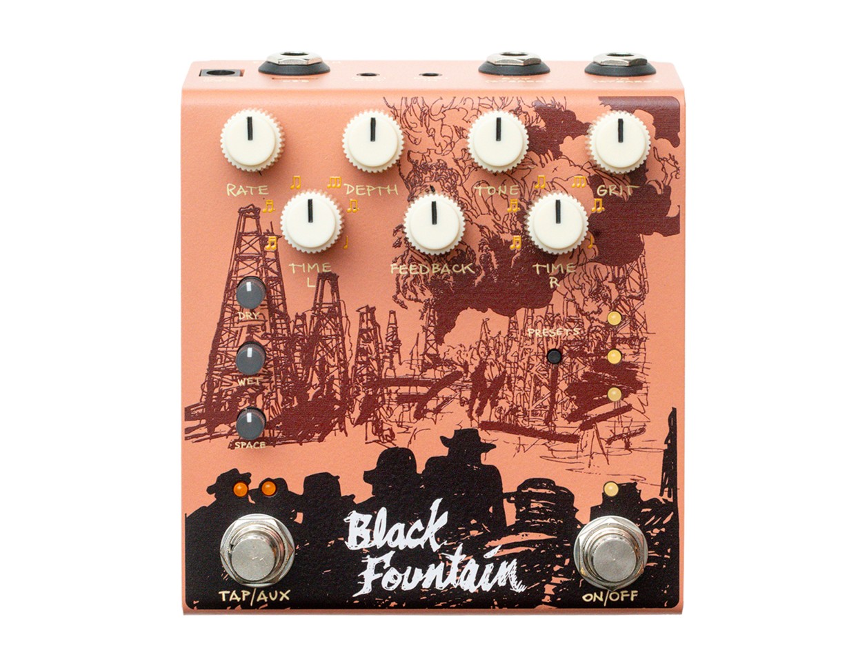 Old Blood Noise Endeavors Black Fountain Stereo