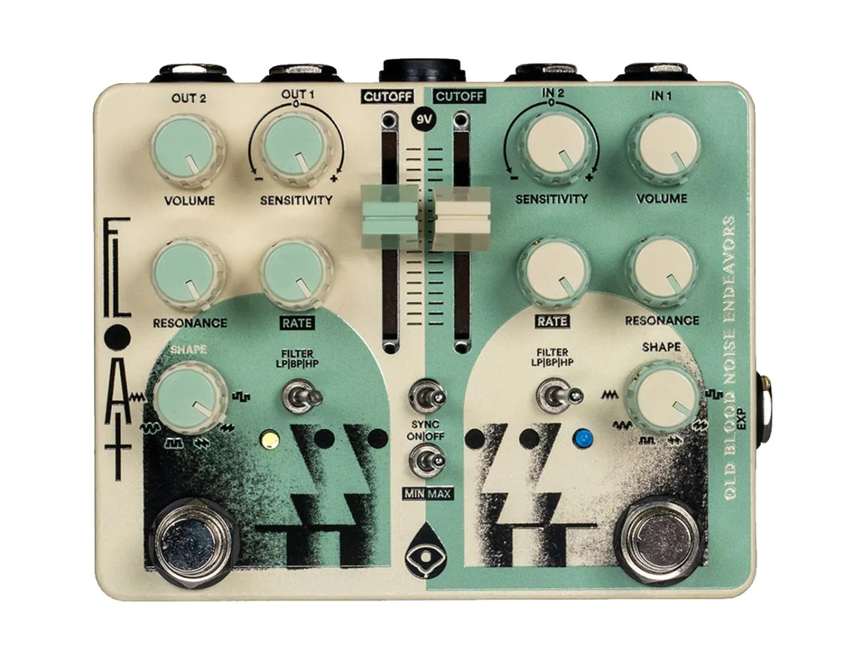 Old Blood Noise Float Dual Moving Filter Pedal