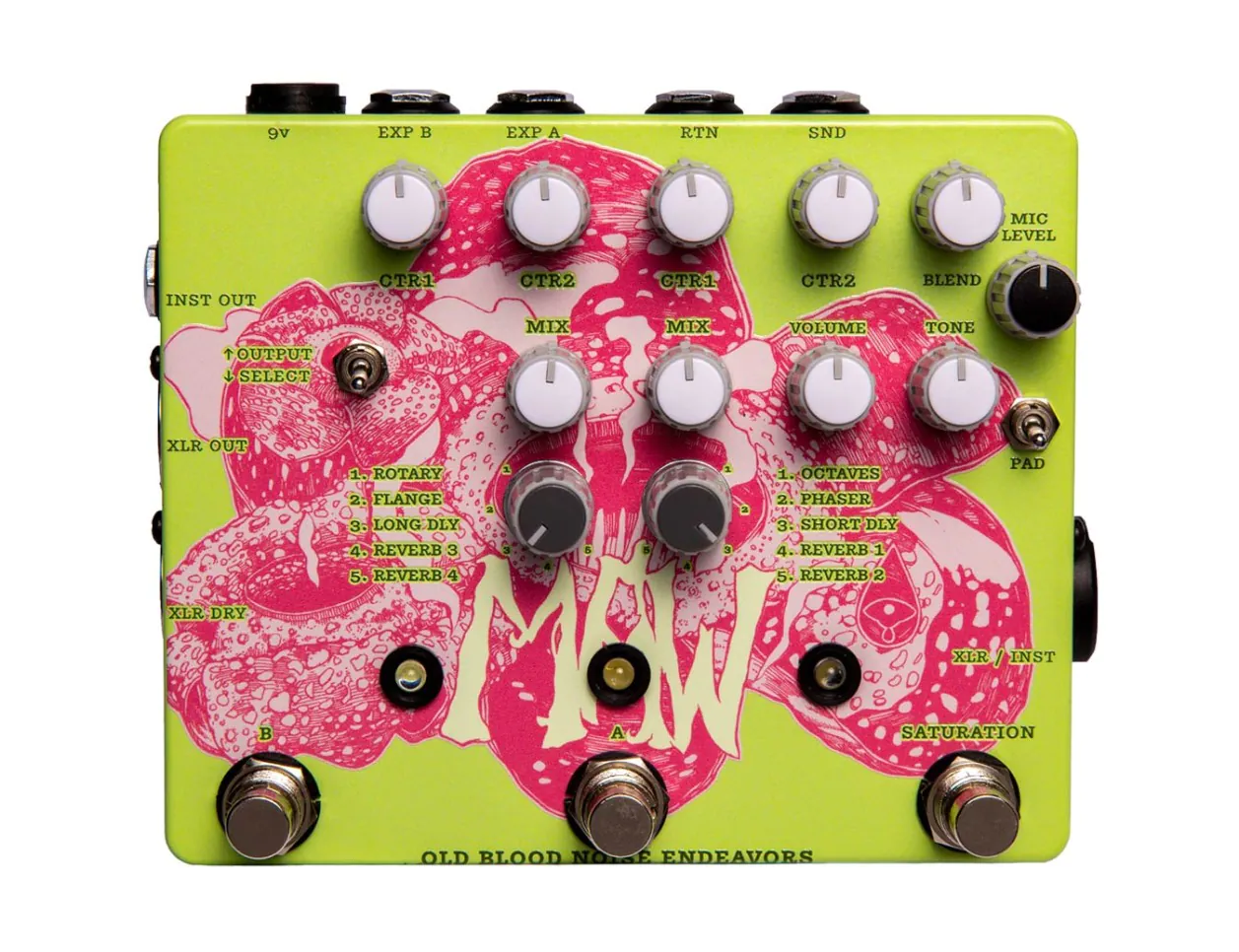 Old Blood MAW Vocal Multieffect Processor Pedal