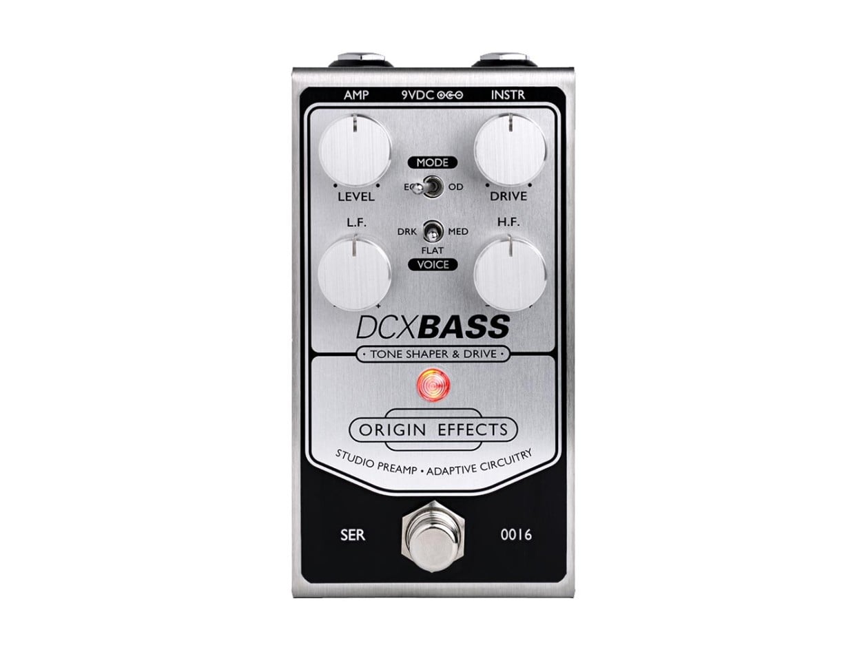Origin DCX Bass Tone Shaper + Drive Pedal
