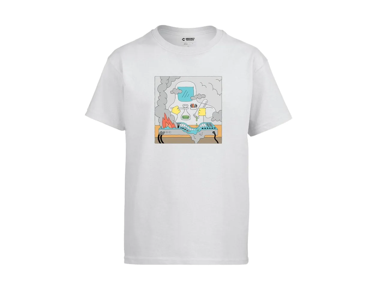 Perfect Circuit - Chemistry T-Shirt (White)
