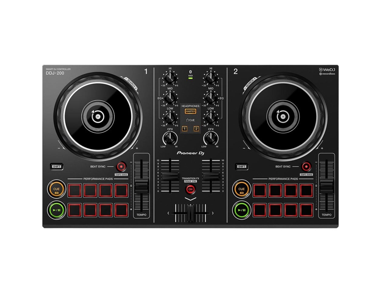 Pioneer DJ DDJ-200 DJコントローラー Pioneer DDJ-200 DJ Controller