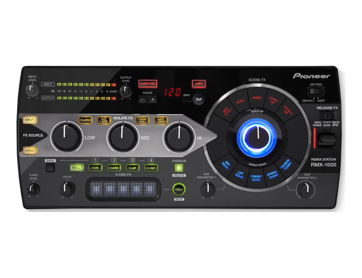 Pioneer RMX-1000 DJ Effector + Sampler