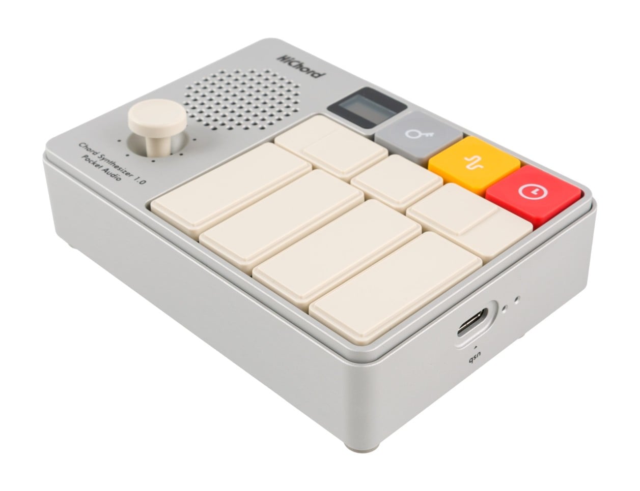 鍵盤楽器 HiChord Chord Synthesizer pocket audio Pocket Audio HiChord - Aluminum (Silver)