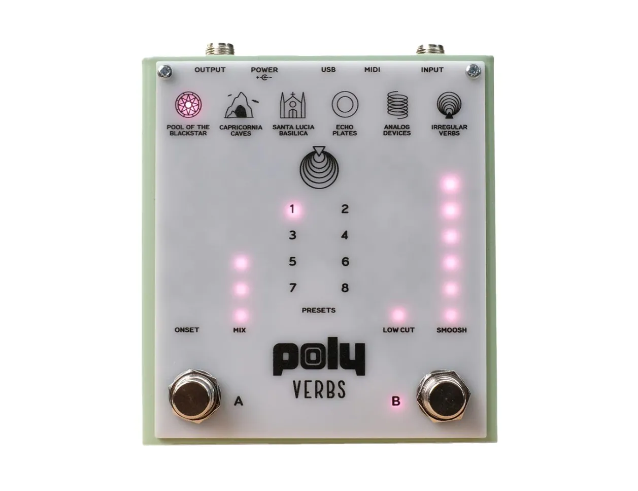 Poly Effects Verbs Convolution Reverb Pedal