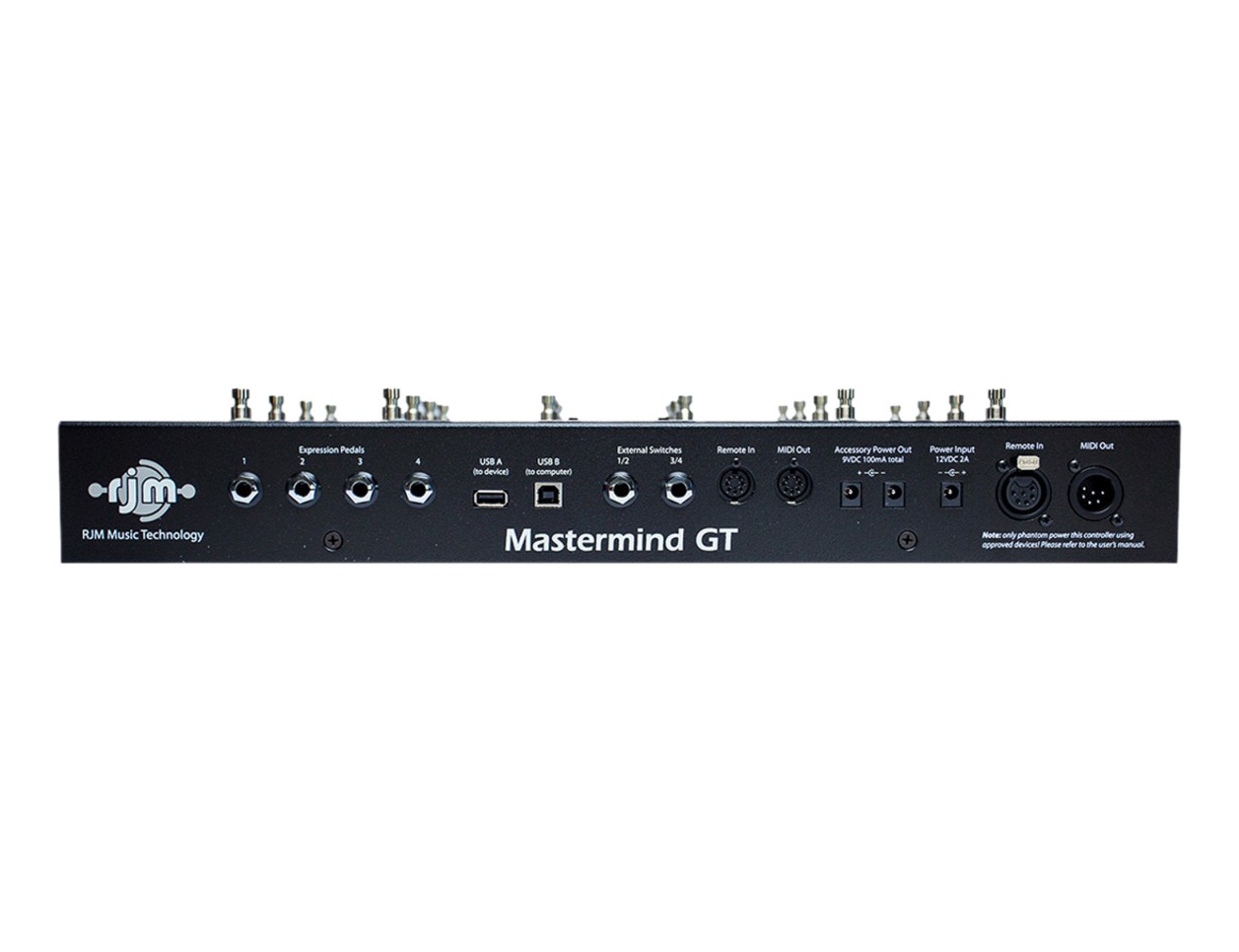 ギター RJM MasterMind MIDI Foot Controller RJM Music Technology Mastermind GT/22