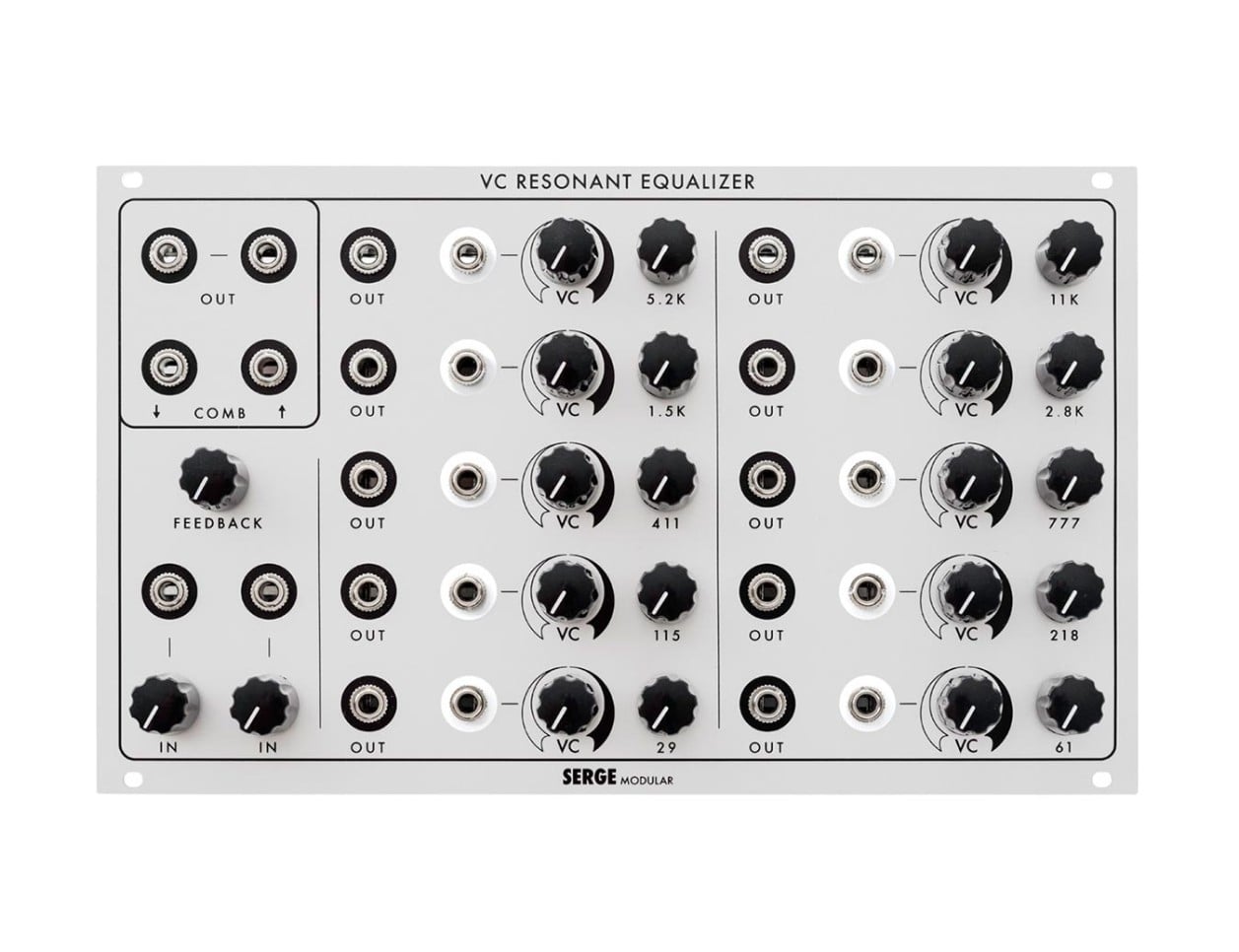 Random Source Serge VC Resonant Equalizer