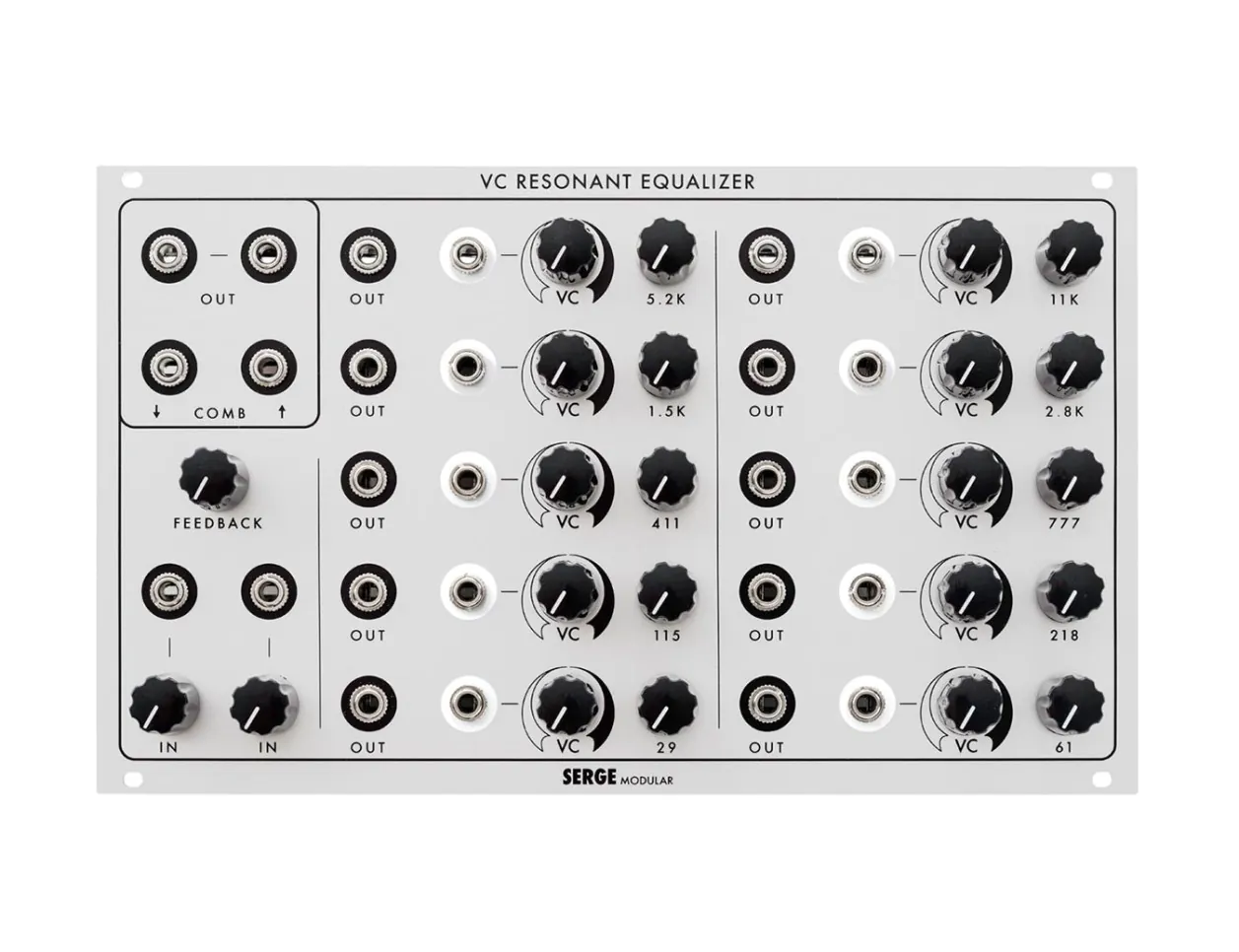 Random Source Serge VC Resonant Equalizer