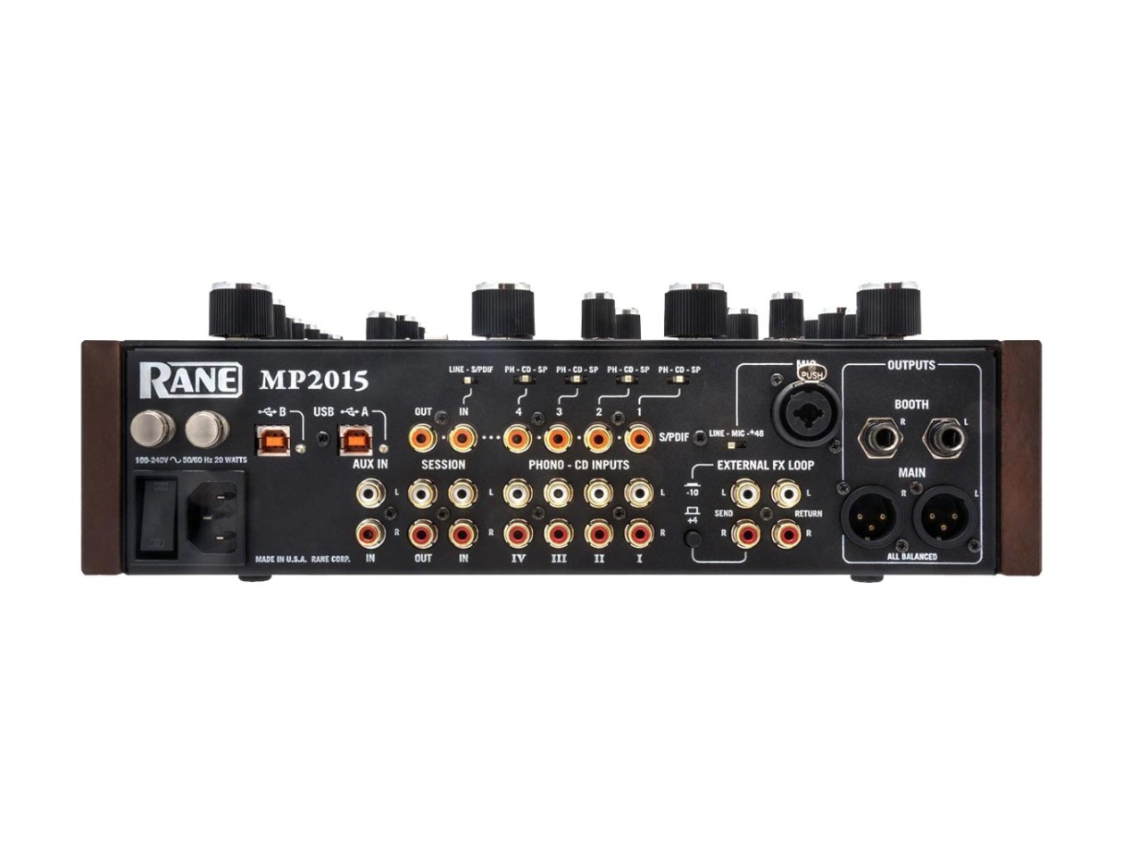 Rane MP2015 Rotary DJ Mixer