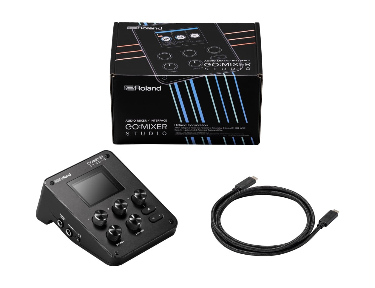 Roland GO:MIXER STUDIO Audio Mixer + Interface