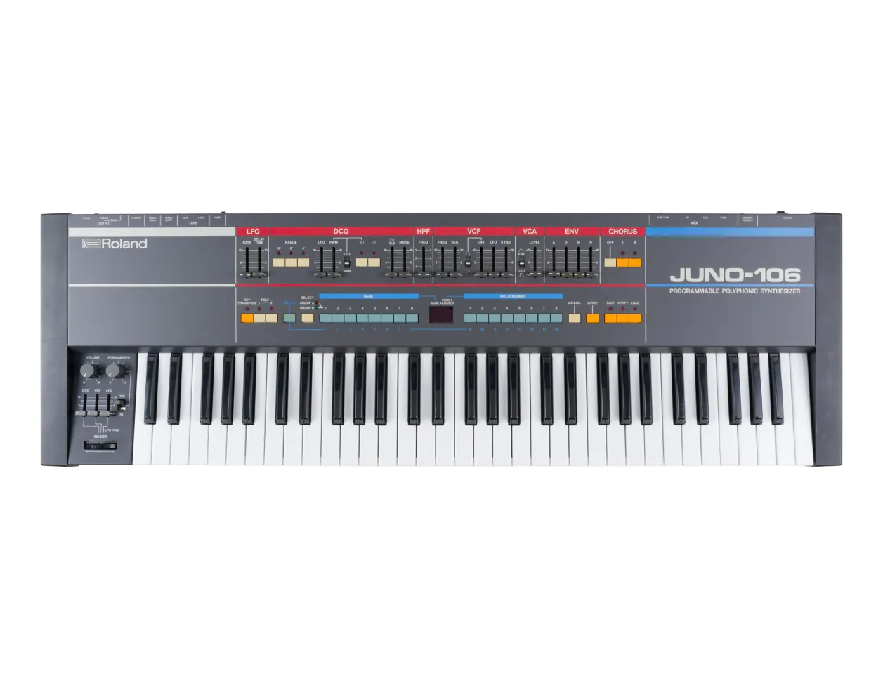 Roland Juno-106 Analog Keyboard Synthesizer [VINTAGE]