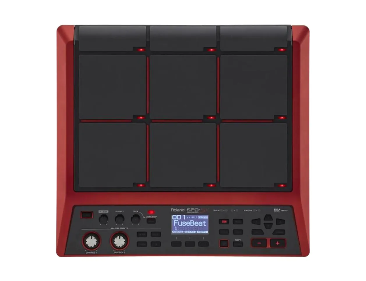 ROLAND ローランド SPD-SX Special Edition ローランドの”あの”サンプリング・パッドにレッドカラーのスペシャル