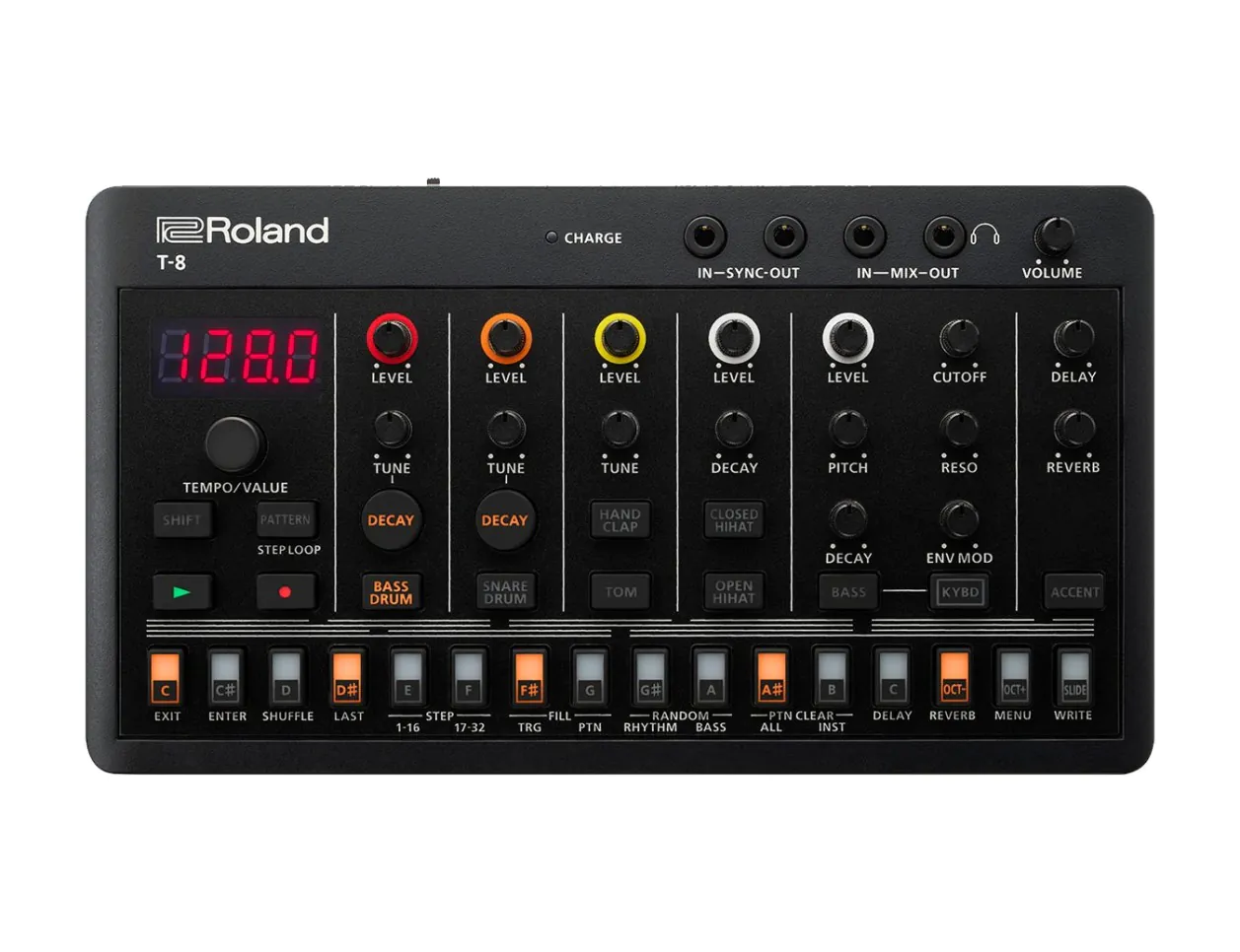 Roland MACHINE BEAT T-8 Compact AIRA Roland 鍵盤楽器 Aira Company Music Portland – machine beat compact T-8 鍵盤楽器