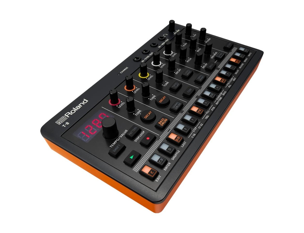 鍵盤楽器 Roland AIRA Compact T-8 BEAT MACHINE Roland Aira Compact T-8 Beat Machine - Ted Brown Music Company