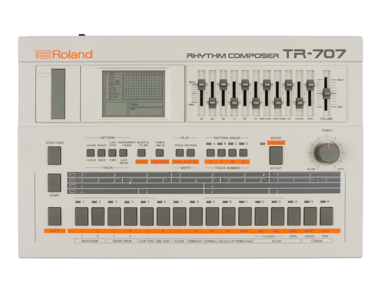 Roland TR-707 Rhythm Composer Drum Machine [VINTAGE]
