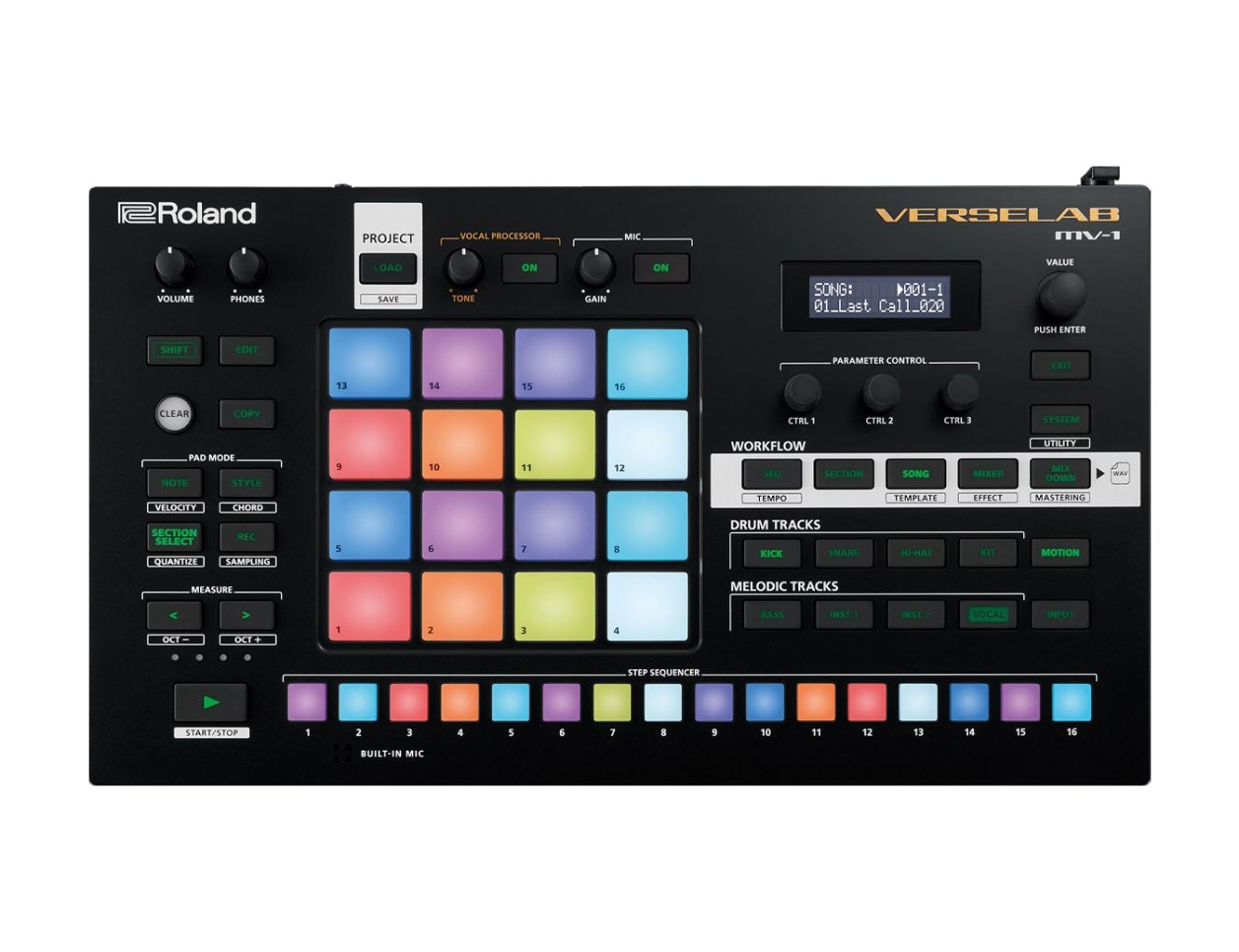 Roland VERSELAB MV-1 ローランド 音楽制作 Amazon.com: Roland VERSELAB MV-1 ZEN-Core Professional Song