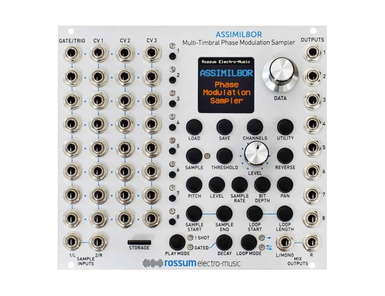 鍵盤楽器 Rossum Electro-Music Assimil8or Rossum Assimil8or Phase Modulation Sampler