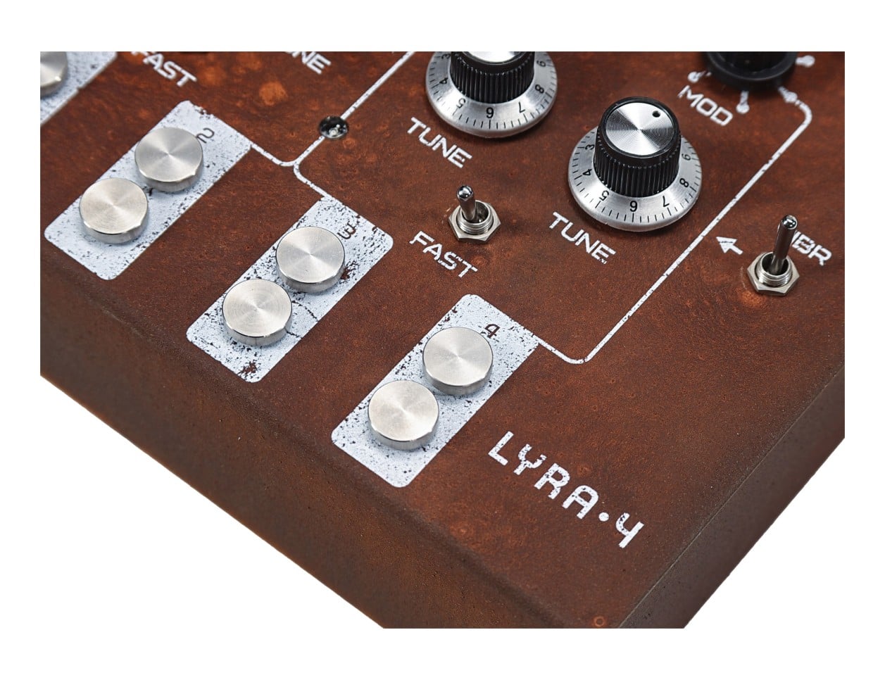 SOMA Lyra-4 Organismic Drone Synthesizer (Rust)