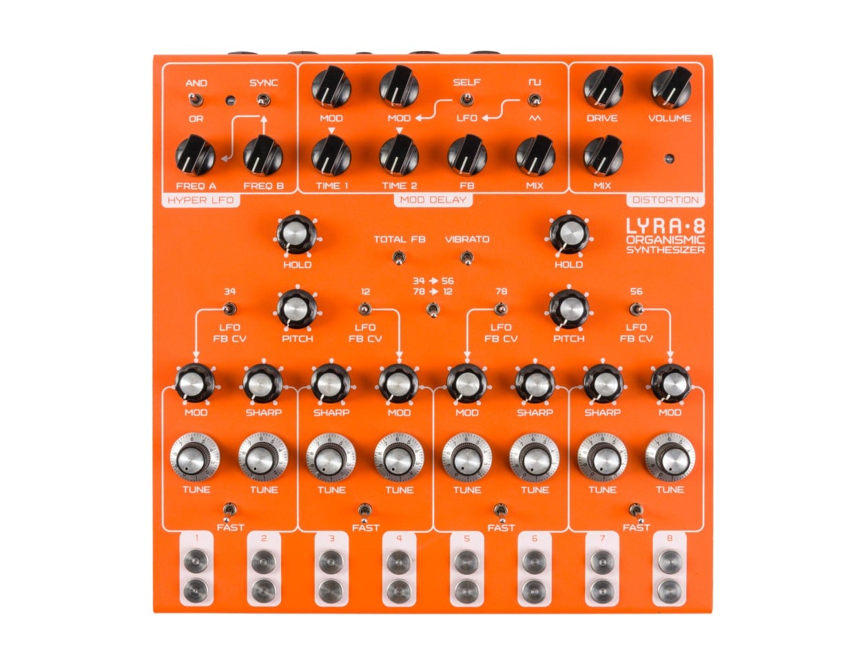 Soma LYRA-8 シンササイザー SOMA laboratory | LYRA-8 (Rusting Edition)| シンセサイザー