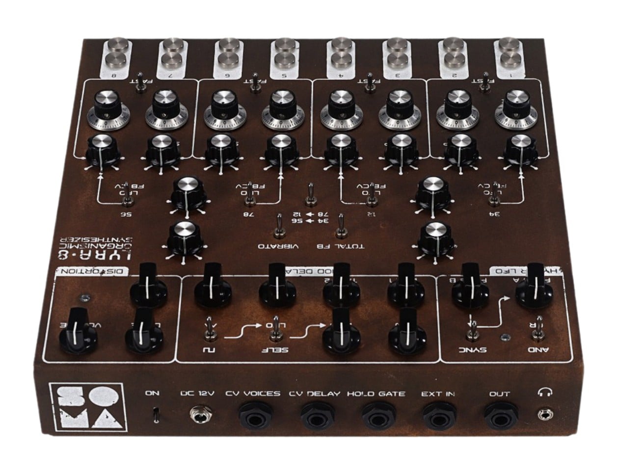 SOMA Lyra-8 Organismic Drone Synthesizer (Rust) SOMA Lyra-8 Organismic Drone Synthesizer (Rust)
