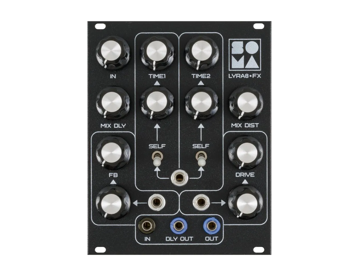 SOMA Laboratory Lyra-8 FX Delay + Distortion (Black) [USED]